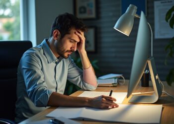 Arbeitsalltag nach einem Verkehrsunfall