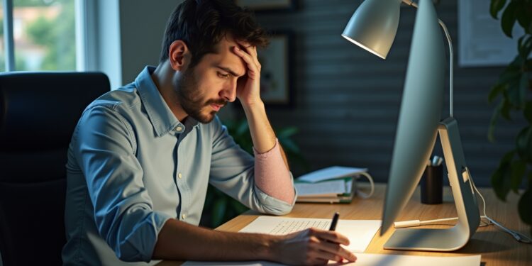 Arbeitsalltag nach einem Verkehrsunfall