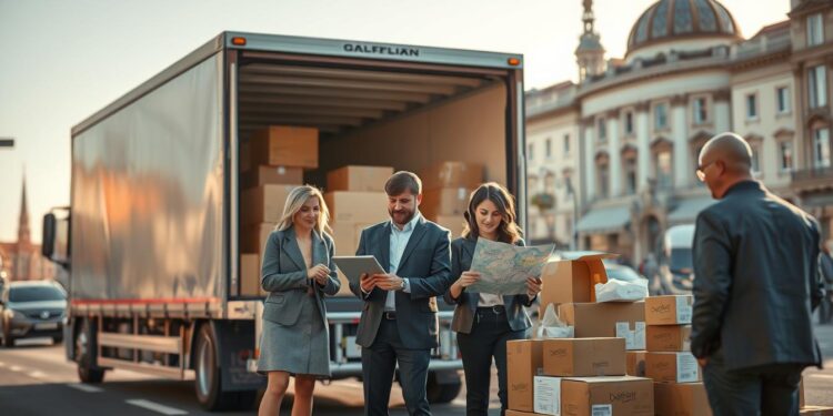 Günstiger Umzug Norddeutschland durch Transportraum-Teilung